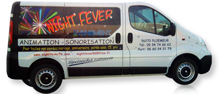 Night Fever Evenement animation Morbihan Night Fever Evenement animation Morbihan Bretagne (56,29,22,35,44) Mariage célibataire entreprise
